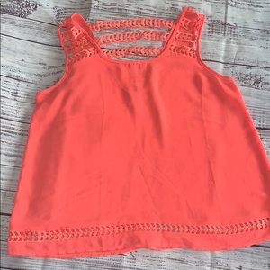 Bright Coral Detailed Tank